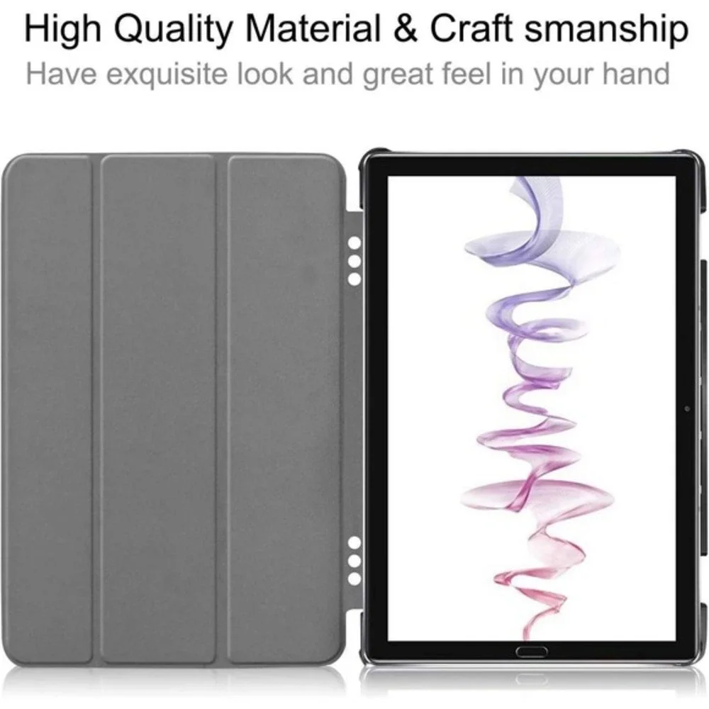 ZZOUGYY Tablet Cover,Dk Red‎ Color * Leather Case